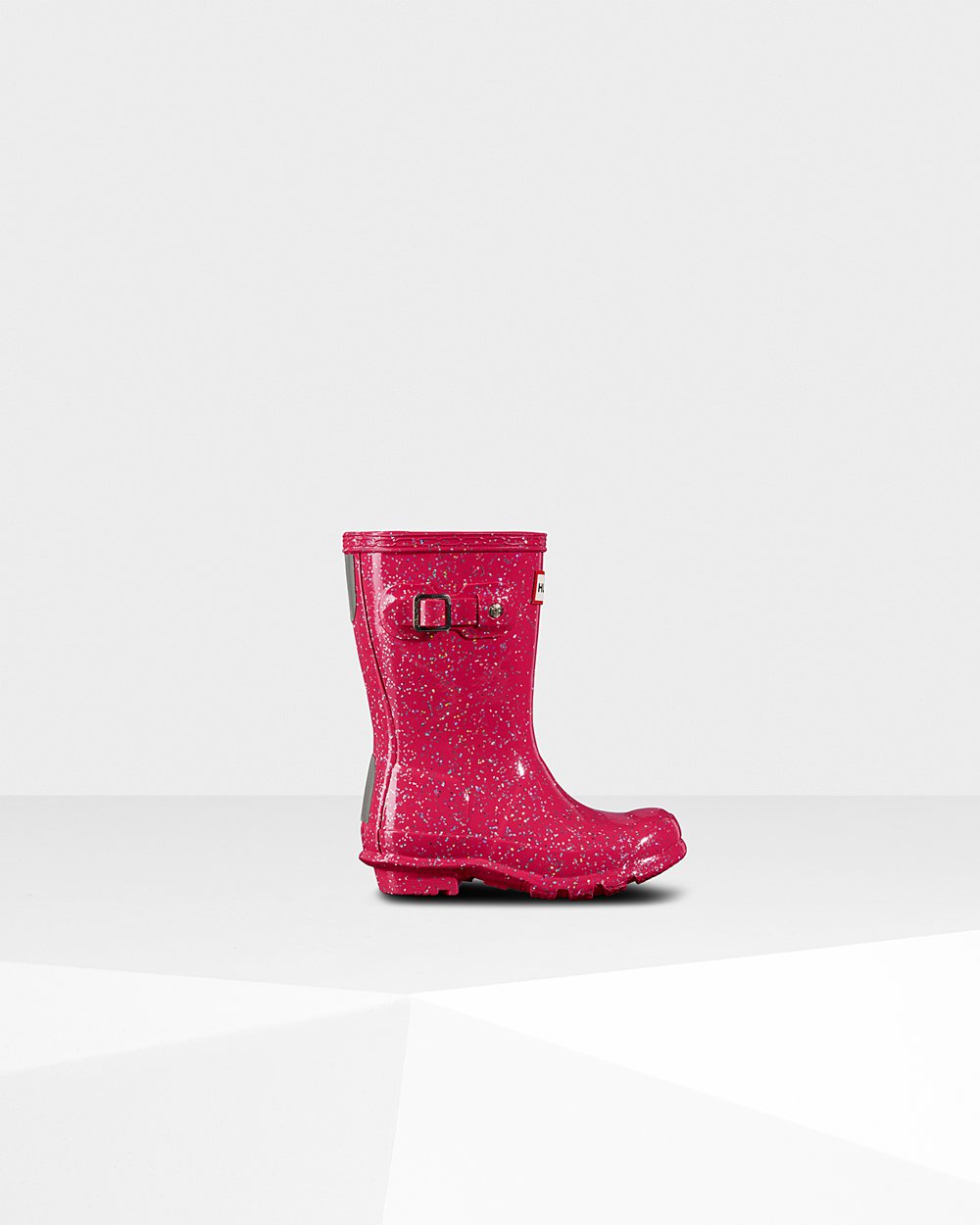 Hunter Gummistøvler Rosa - Barn Original Little Giant Glitter - Norge WSPENU-240